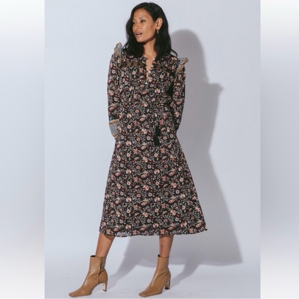 NWOT Cleobella Lotus Midi Dress - Picture 1 of 8